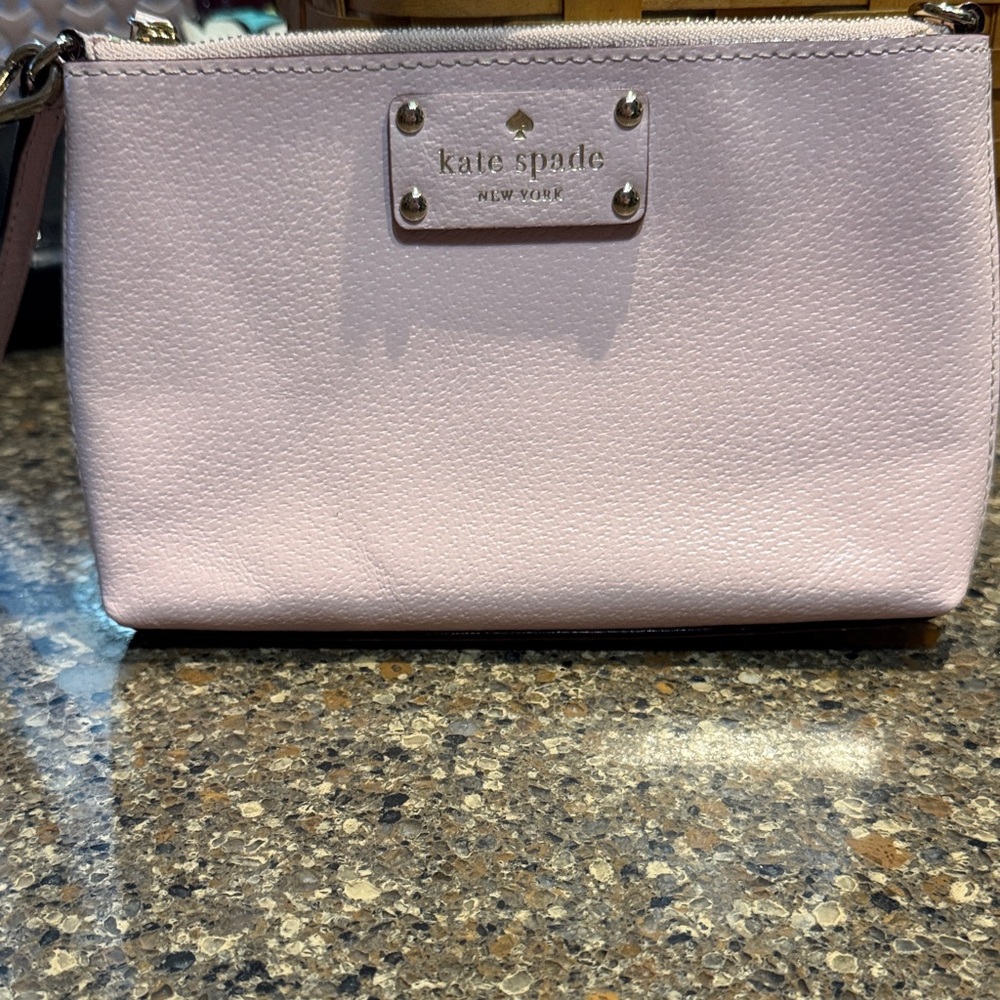 Kate Spade Light Pink wristlet/mini purse
